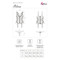 LC Peliena corset black