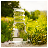 Cadus Wasserkrug 1 Liter, Lebensblume weiss