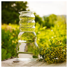 Cadus Wasserkrug 1 Liter, Lebensblume weiss