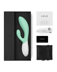3: LELO - Ina 3 - Rabbit Vibrator - Seaweed