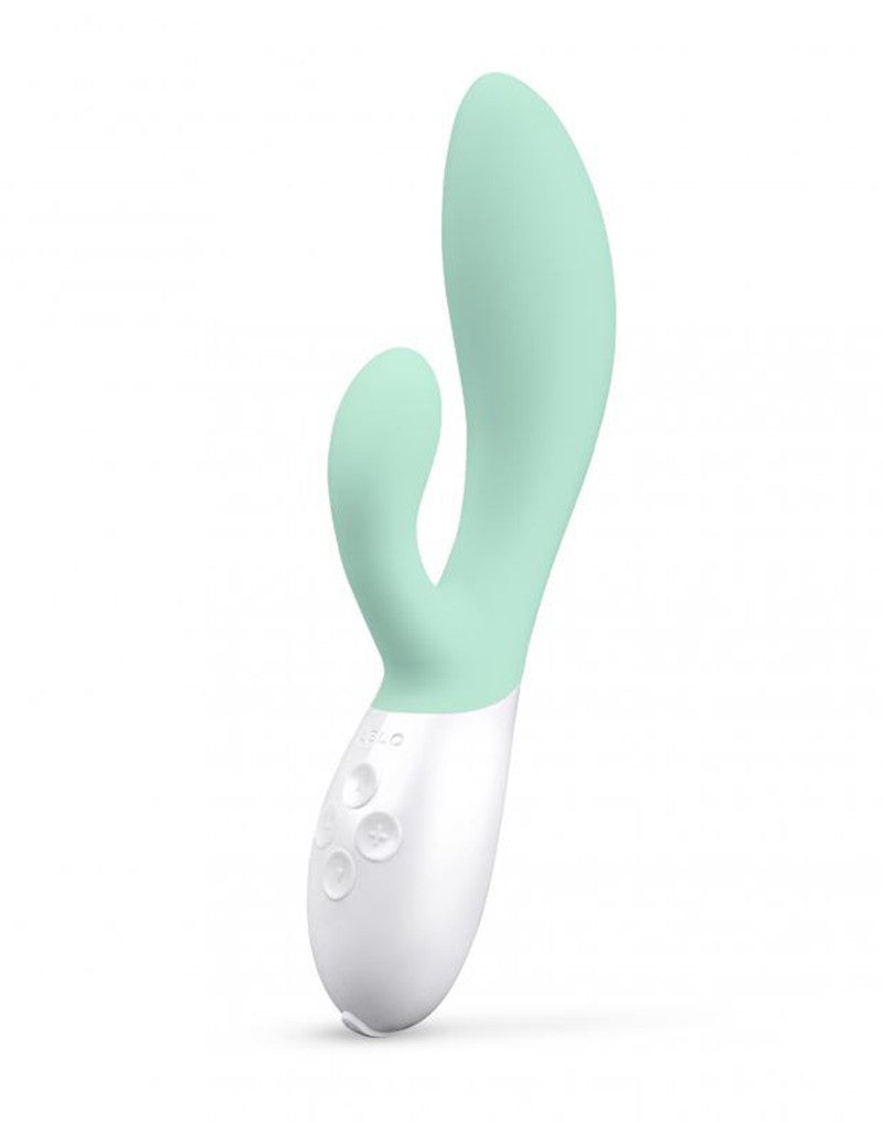 1: LELO - Ina 3 - Rabbit Vibrator - Seaweed