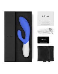 3: LELO - Ina Wave 2 - Rabbit Vibrator - California Sky