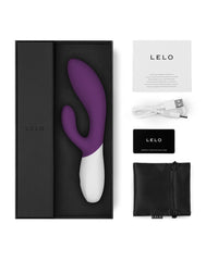 3: LELO - Ina Wave 2 - Rabbit Vibrator - Plum