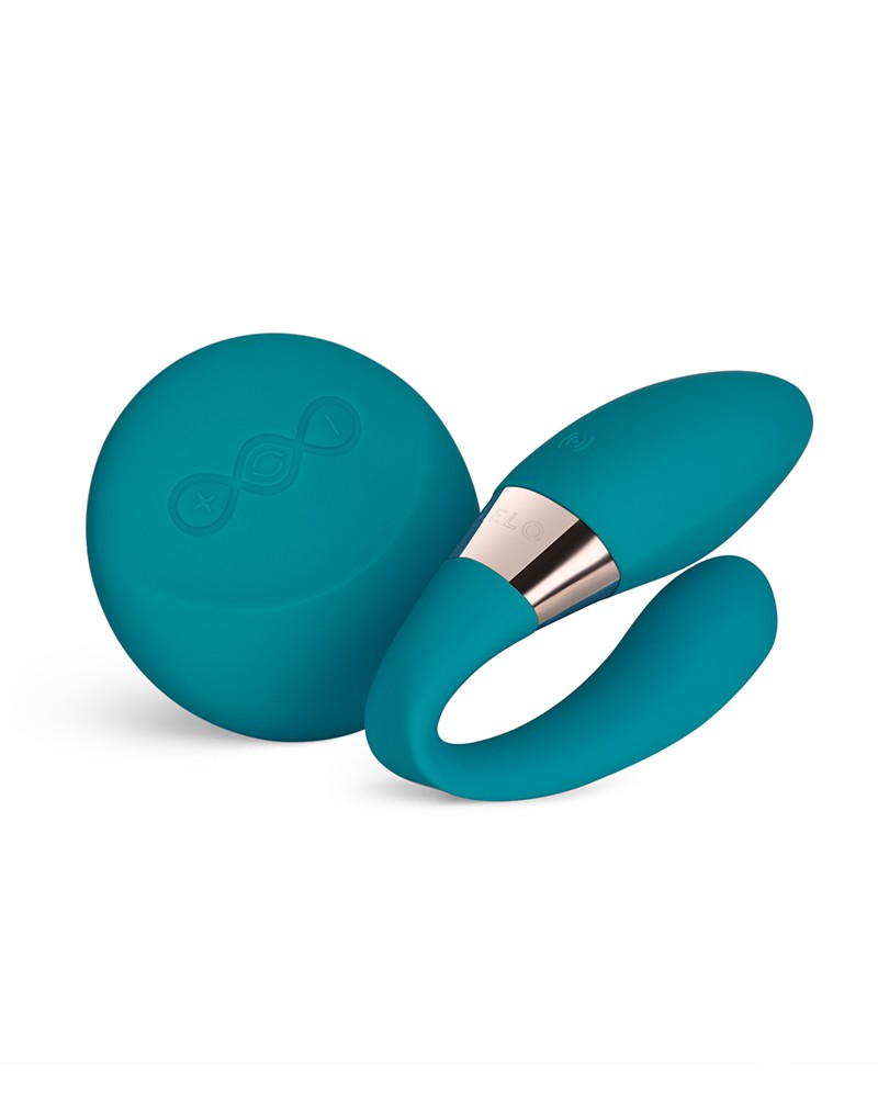LELO - Tiani Duo - Paarvibrator mit Fernbedienung - Meerblau