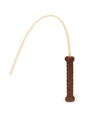 Liebe Seele - Spazierstock mit Ledergriff - Braun