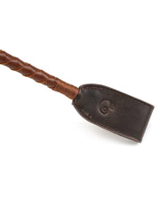 Liebe Seele - Ledergerte - Schwarz & Braun