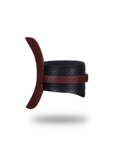 Liebe Seele - Ledersattel - Schwarz, Braun & Gold