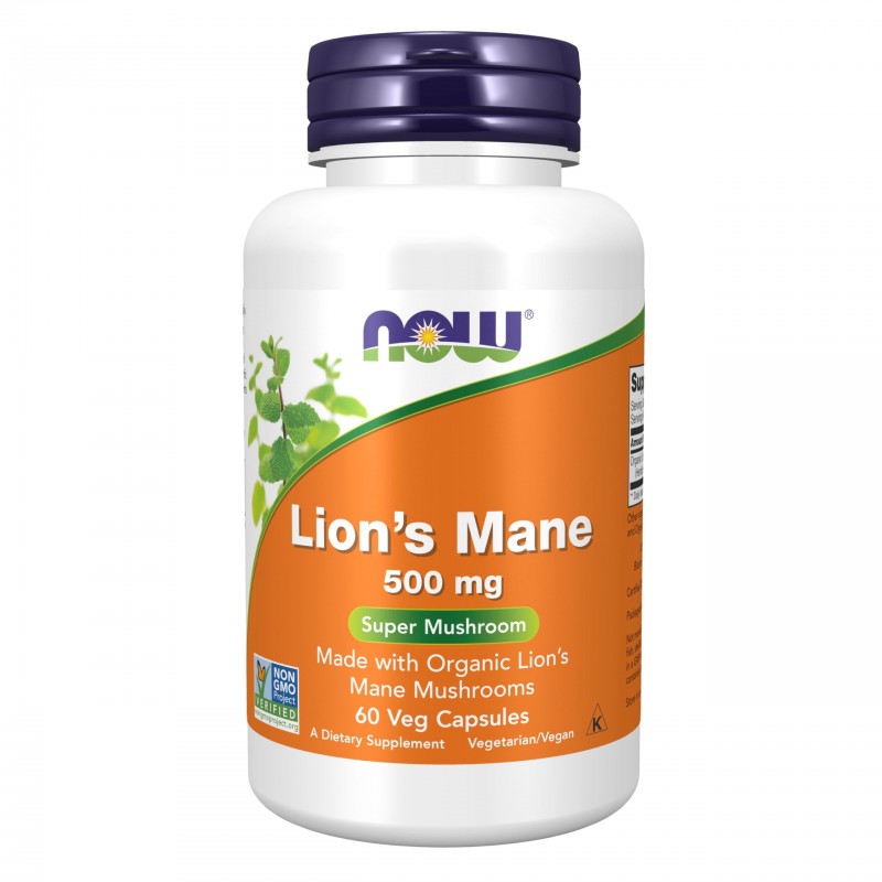 Lion's Mane Mushroom 500mg - 60caps.