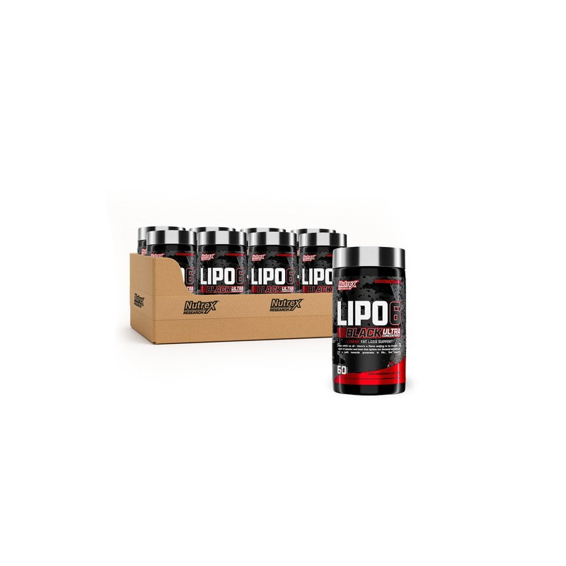 Lipo 6 Black Ultra Concentrate EU - 60caps x12