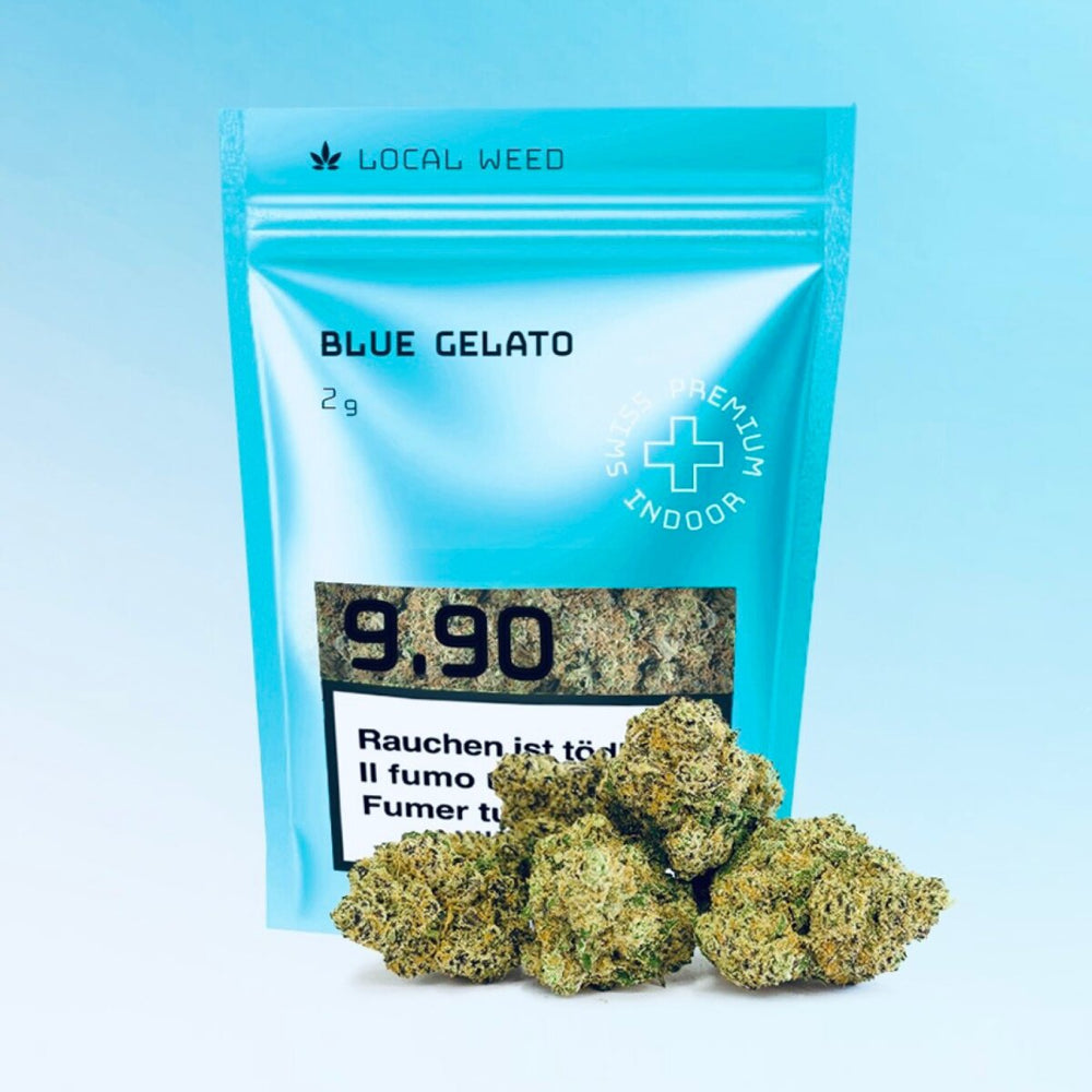 Local Weed - Indoor CBD - Blue Gelato - 2g