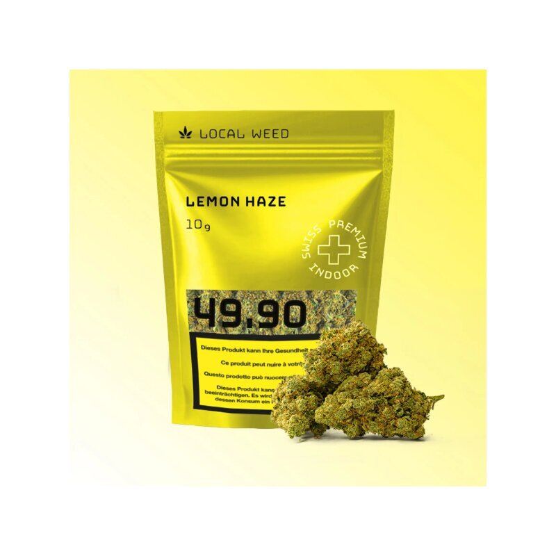 Local Weed - Indoor CBD - Lemon Haze - 10g