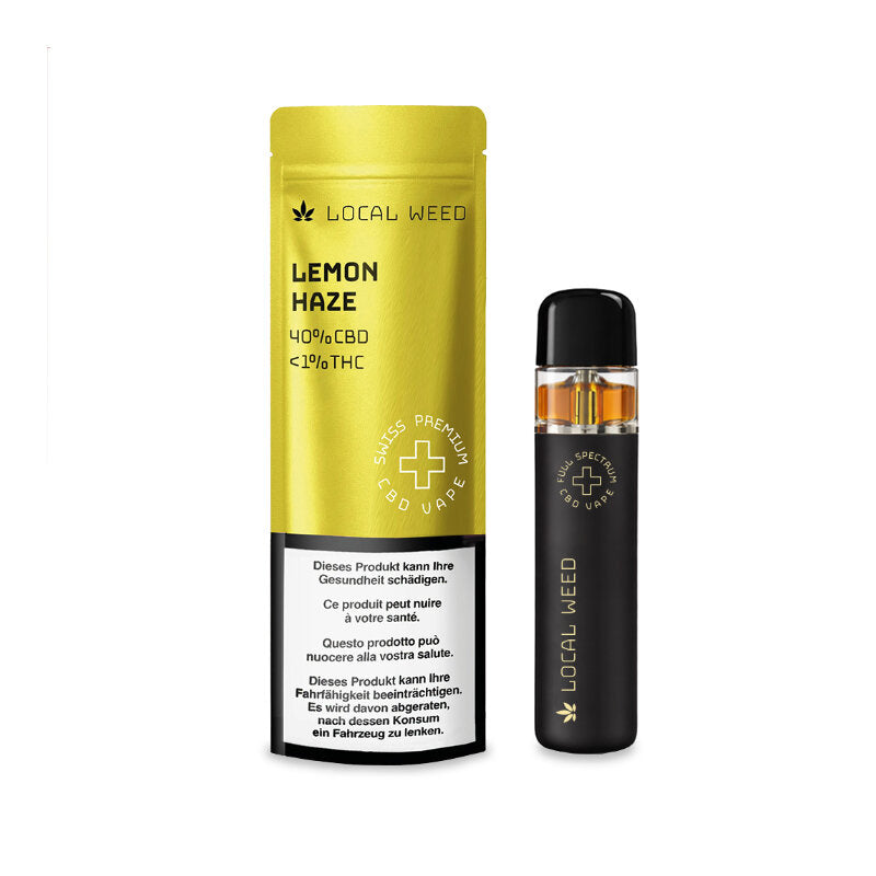 Local Weed - Vape Kit - Lemon Haze - 40% CBD