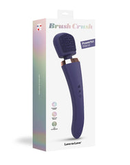 Love to Love - Brush Crush - Zauberstab Vibrator - Indigo