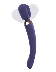 Love to Love - Brush Crush - Zauberstab Vibrator - Indigo