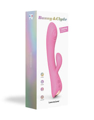 Love to Love - Bunny & Clyde - Rabbit Vibrator - Rosa