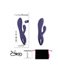 Love to Love - Funky Bunny - Kaninchen-Vibrator - Indigo