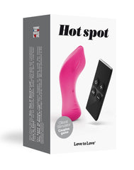 3: Love to Love Hot Spot - Remote control clitoral stimulator