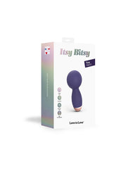 2: Love to Love - Itsy Bitsy - Mini Wand Vibrator - Indigo