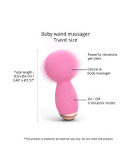Love to Love - Itsy Bitsy - Mini Wand Vibrator - Pink