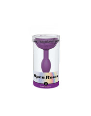 Love to Love - Open Roses Größe S - Analplug - Violett