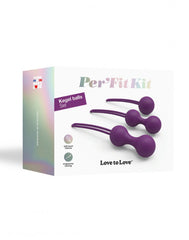 Love to Love - Per'Fit Kit - Kegel Balls Set - Lila