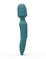 Love to Love - R-Evolution - Zauberstab-Vibrator mit 2 Aufsätzen - Blau