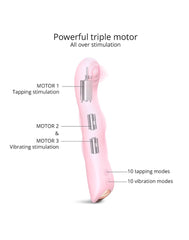 Love to Love - Swap - P&G Spot Tapping Vibrator - Hell-Pink