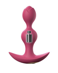 Love to Love - Twinny Bud - Vibrierender Analplug - Plum