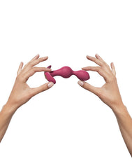 Love to Love - Twinny Bud - Vibrierender Analplug - Plum
