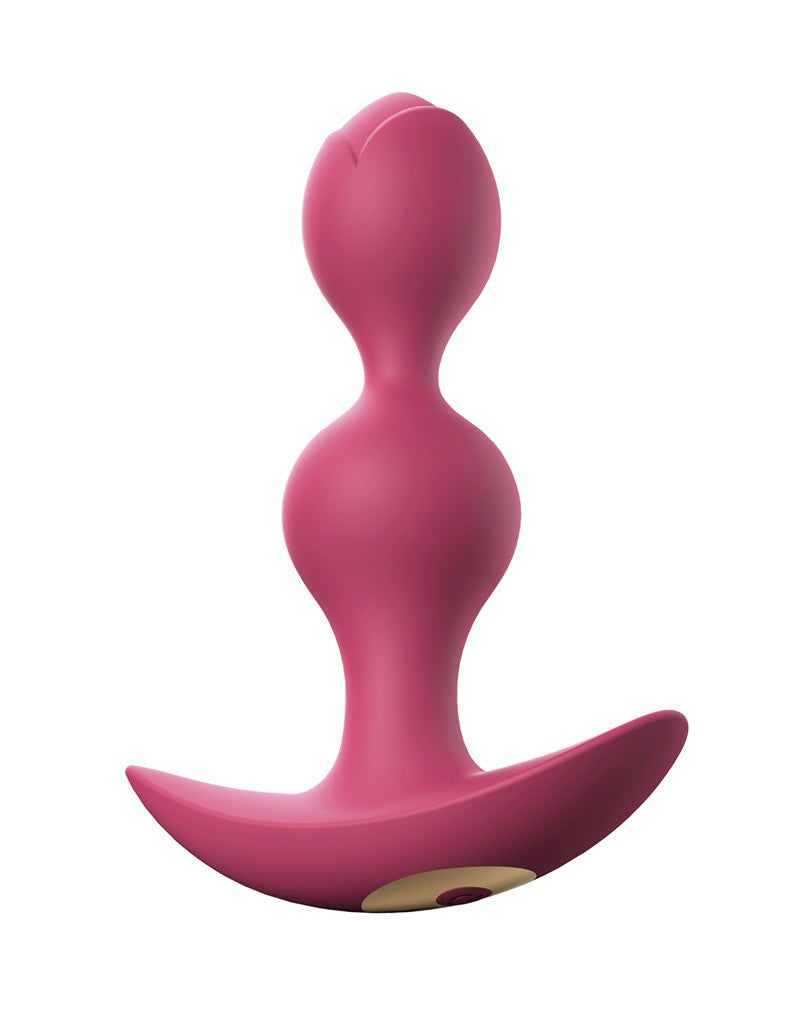Love to Love - Twinny Bud - Vibrierender Analplug - Plum