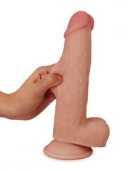 4: LoveToy - 8 inch Sliding Skin Dildo