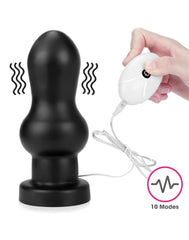 LoveToy - King Size Vibrating Anal Rammer 18 cm - Schwarz