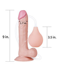 3: LoveToy - Squirt Extreme Dildo 23 cm - Nude