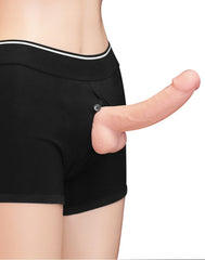 LoveToy - Unisex Strap-On Shorts Größe L - Schwarz