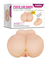 1: LoveToy - F*ck Me Bare Perfect Pussy & Ass Masturbator