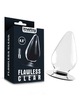 LoveToy - Flawless Clear Anal Plug 11.5 cm