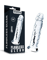 1: LoveToy - Flawless Clear Dildo 18 cm