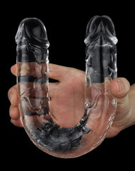 3: LoveToy - Flawless Clear Double Dildo 30 cm