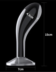 LoveToy - Flawless Clear Prostata-Plug 15 cm