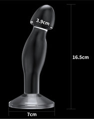 LoveToy - Flawless Clear Prostata-Plug 17 cm
