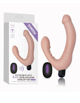 LoveToy - iJoy - Vibrierender Doppeldildo mit Fernbedienung - Nude