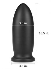 LoveToy - King Sized Anal Bomber 23 cm - Schwarz