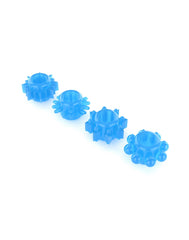 LoveToy - Lumino Play Cockring 4er Set - Glow in the Dark