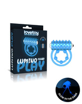 LoveToy - Lumino Play Penisring-Vibrator - Glow in the Dark