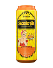 LoveToy - Pleasure Brew Blonde Ale Vagina Masturbator - Nude & Gelb