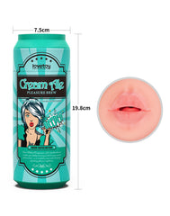 LoveToy - Pleasure Brew Cream Ale Mouth Masturbator - Grün & Nude