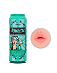 LoveToy - Pleasure Brew Cream Ale Mouth Masturbator - Grün & Nude