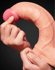 3: LoveToy - Realistic Dildo 25 cm - Nude