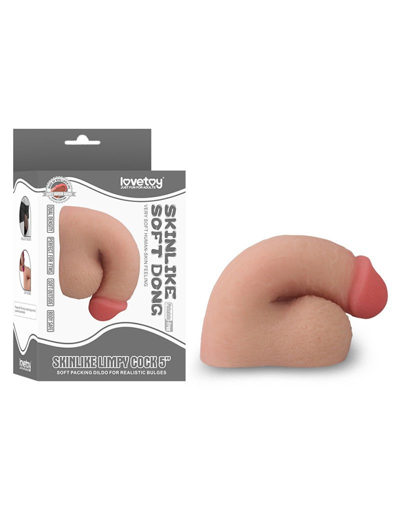 LoveToy - Skinlike Limpy Cock 13 cm - Nude