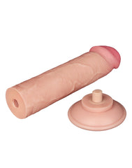 LoveToy - Skin-Schiebe-Dildo 20 cm (Ø 3.8 cm) - Nude